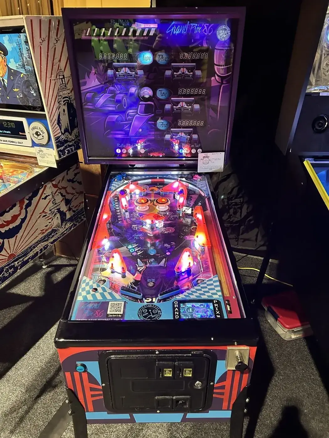 Grand Prix '86 Pinball